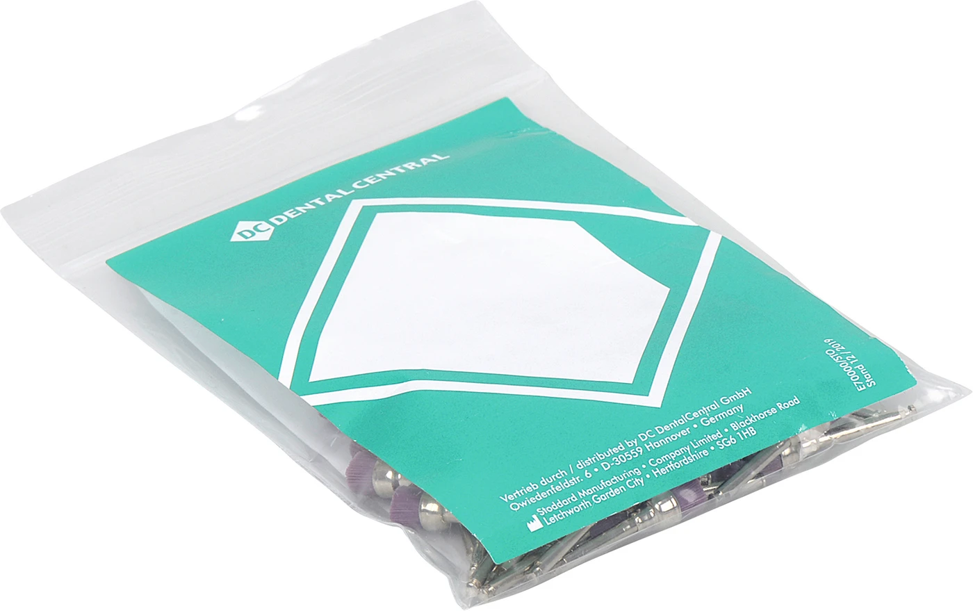 DC Zahnreinigungsbürsten Packung 50 Stück lila, medium