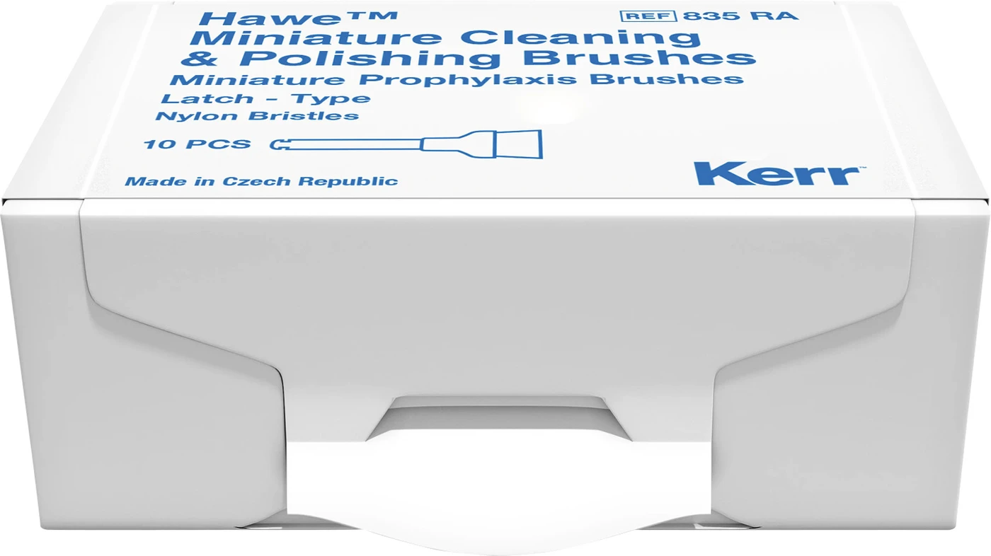 Hawe™ Miniature Packung 10 Stück mit Nylonborsten, RA