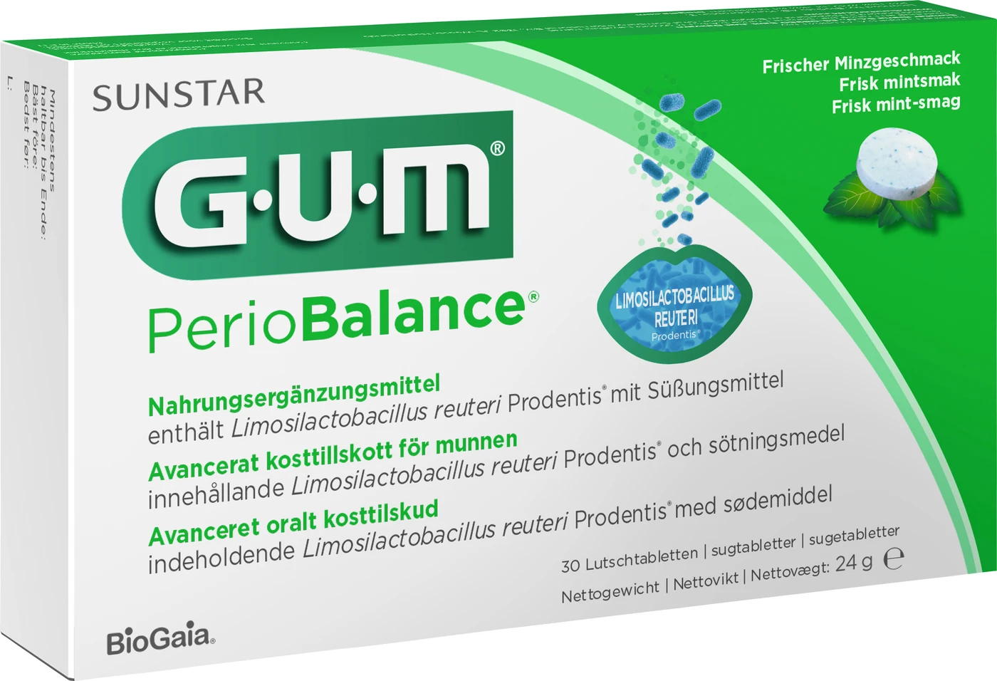 GUM® PerioBalance® Packung 30 Stück