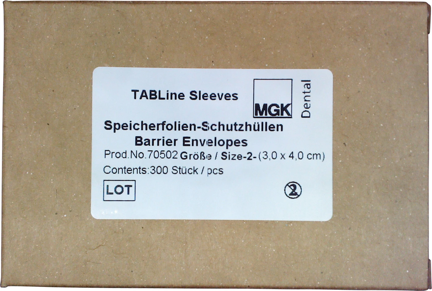 TABLine Sleeves Packung 300 Hüllen 3 x 4 cm, Nr. 2