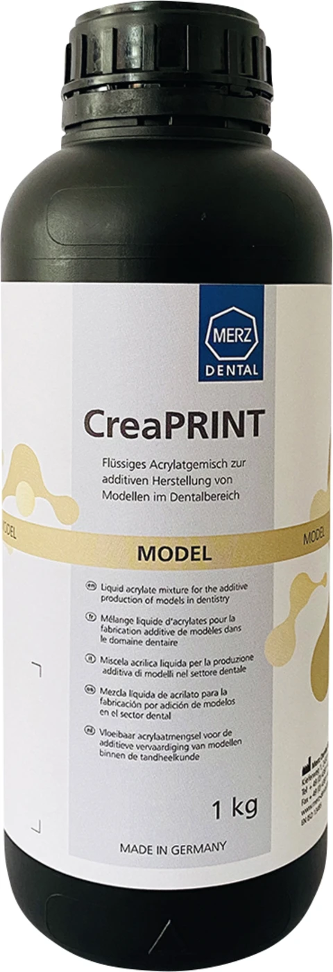 CreaPRINT Model Flasche 1 kg 385 nm, sand