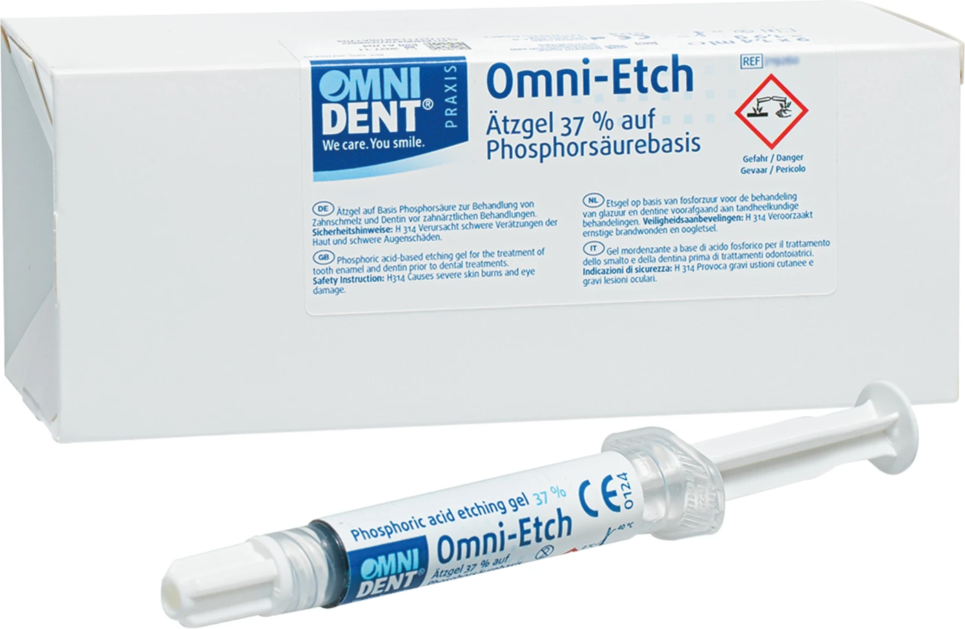 Omni-Etch Packung 9 x 1,9 g Spritze