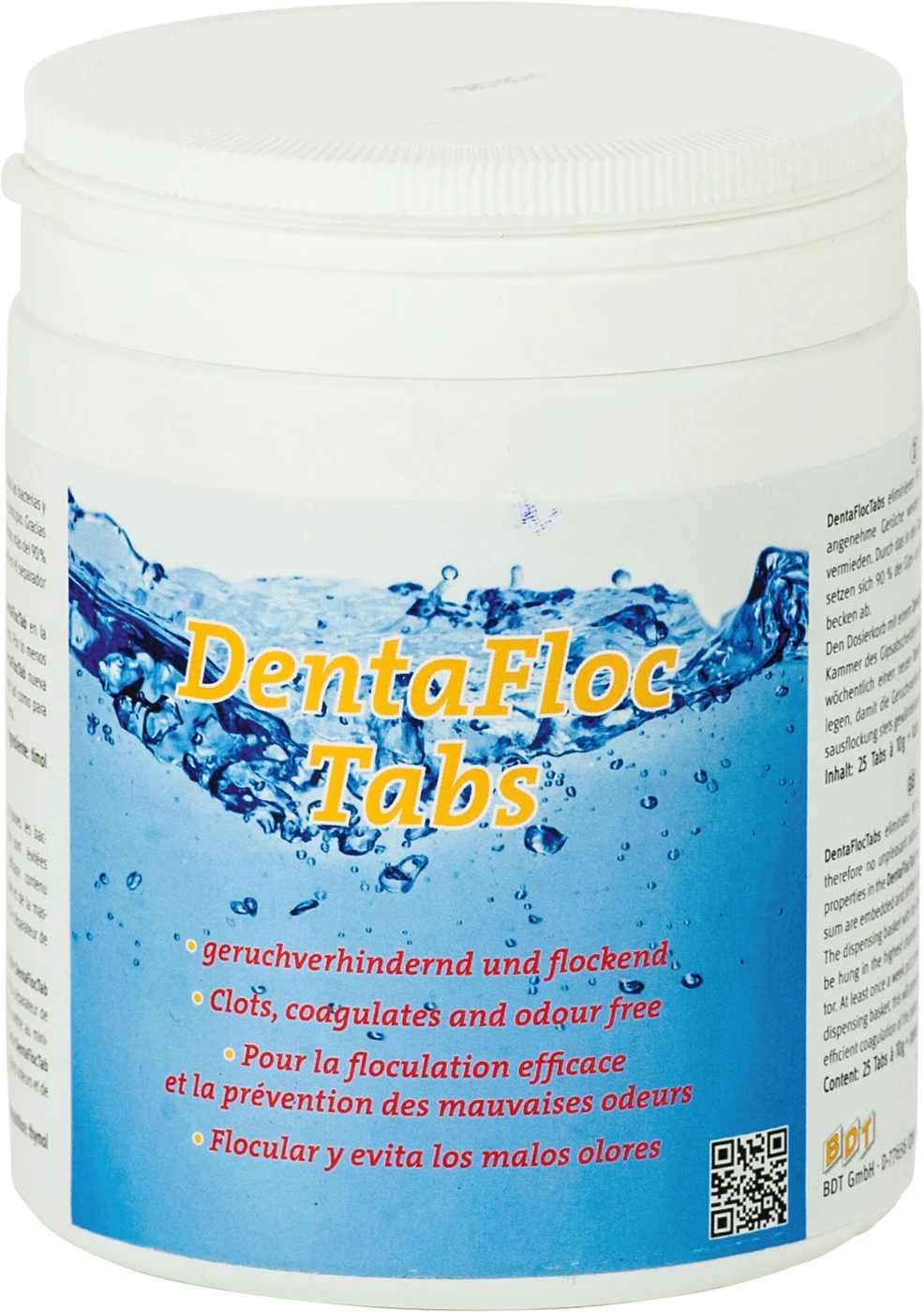 DentaFloc Tabs Dose 25 Stück