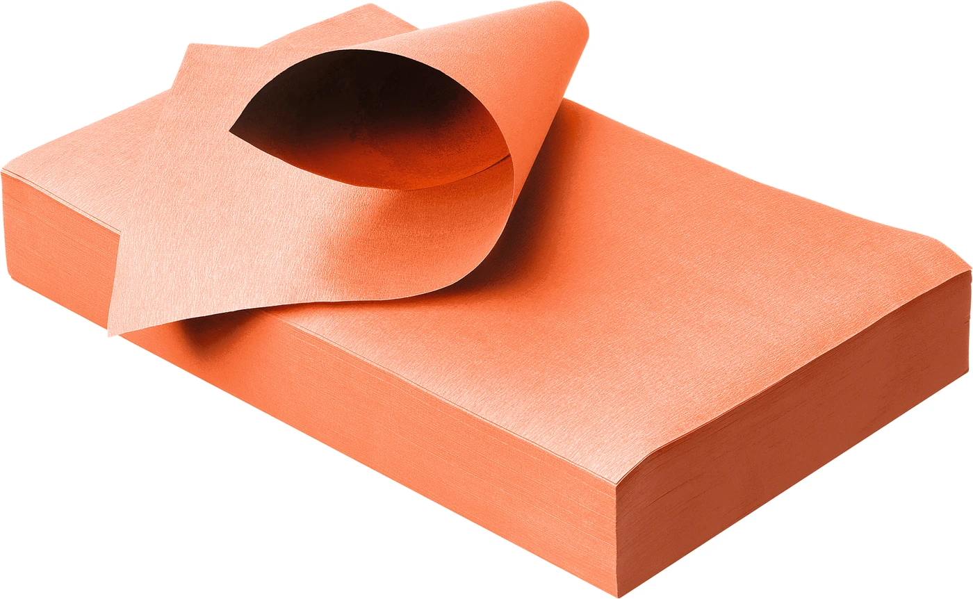 Dental Tray-Einlagen Karton 10 x 250 Stück 18 x 28 cm, orange