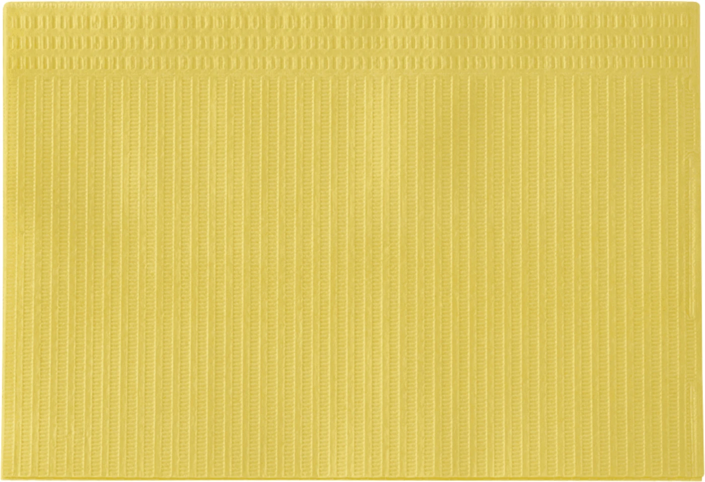 Monoart Towel Up! Pro Patientenservietten Packung 500 Stück gelb, 33 cm x 45 cm