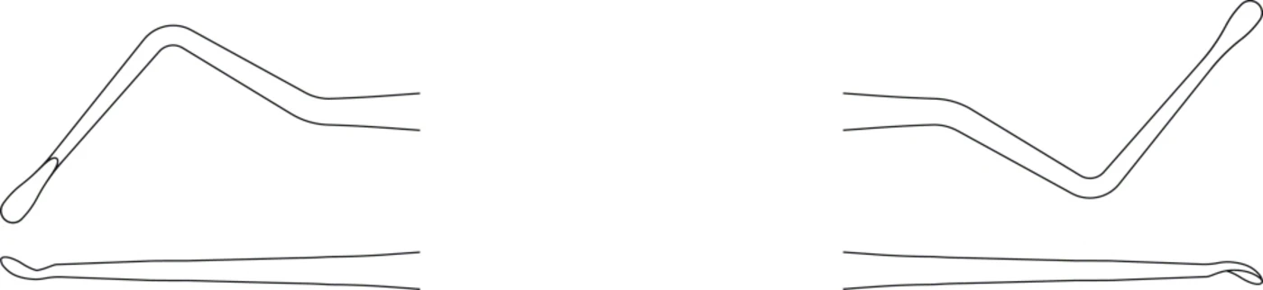 Scharfe Löffel nach Lucas Stück DO607R, 180 mm