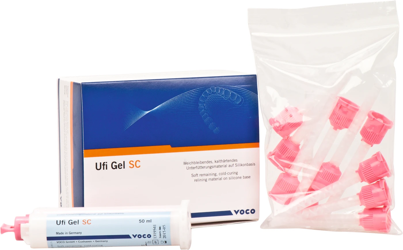 Ufi Gel SC Nachfüllpackung 50 ml Doppelkartusche, Mischkanülen Typ 8