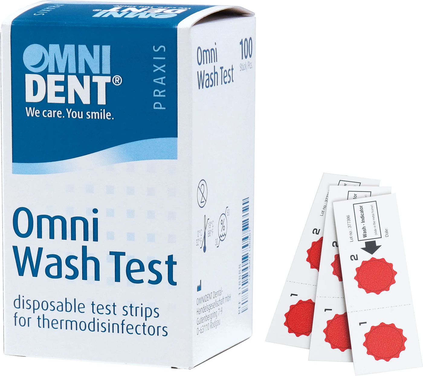 Omni Wash Test Packung 100 Tests