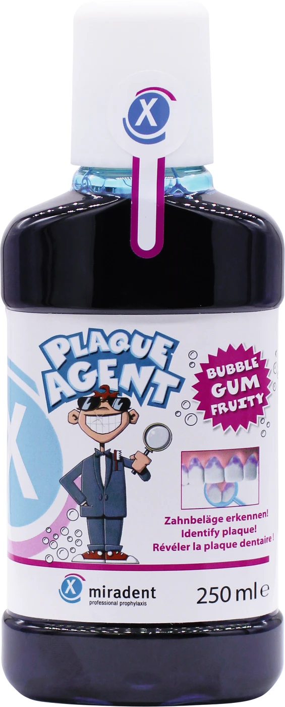 miradent Plaque Agent® Display 6 Stück x 250 ml
