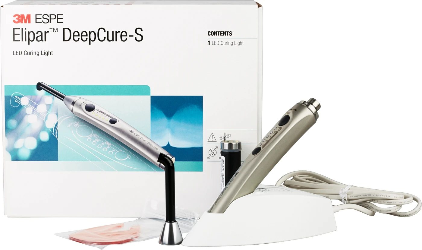 Elipar™ Deep Cure S / L Stück Cure-S Edelstahl inklusive Zubehör