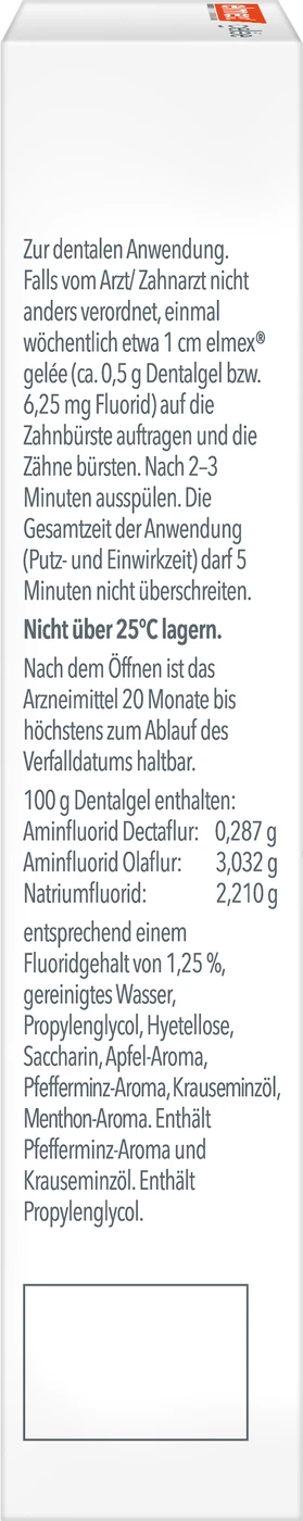 elmex® gelée Tube 38 g elmex® gelée Tube 38 g