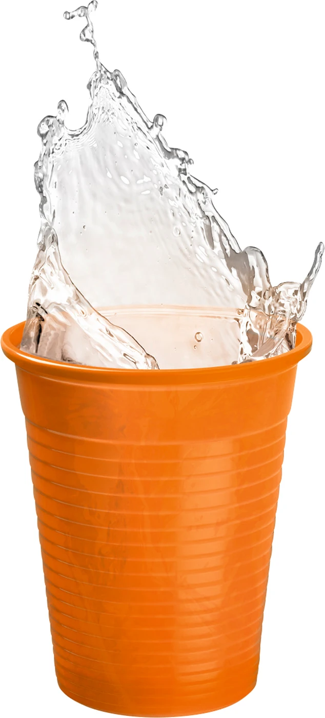 Mundspülbecher Karton 30 x 100 Stück orange Mundspülbecher Karton 30 x 100 Stück orange