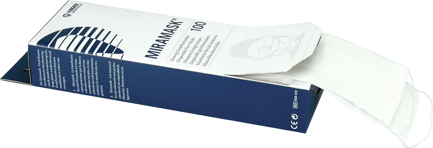 MIRAMASK® Packung 100 Stück weiß