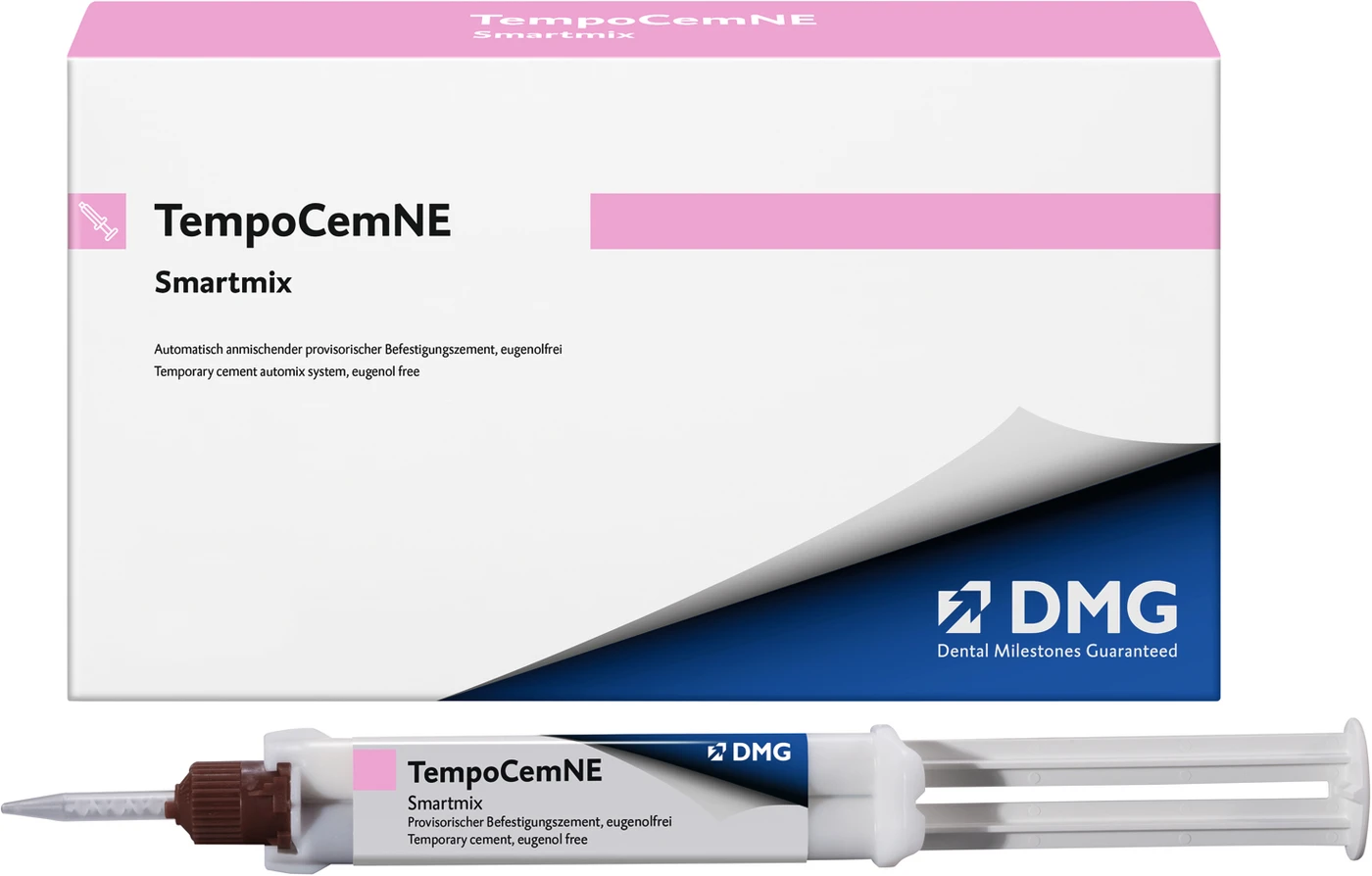 TempoCemNE Smartmix Packung 2 x 11 g Doppelspritze, 20 Smartmix-Tips