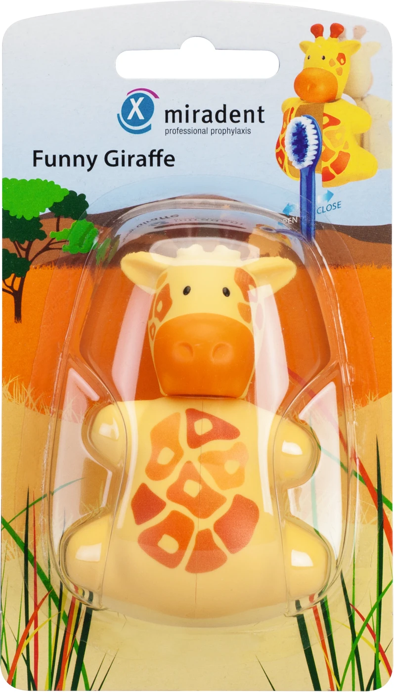 Zahnbürstenhalter Funny Animals Stück Giraffe