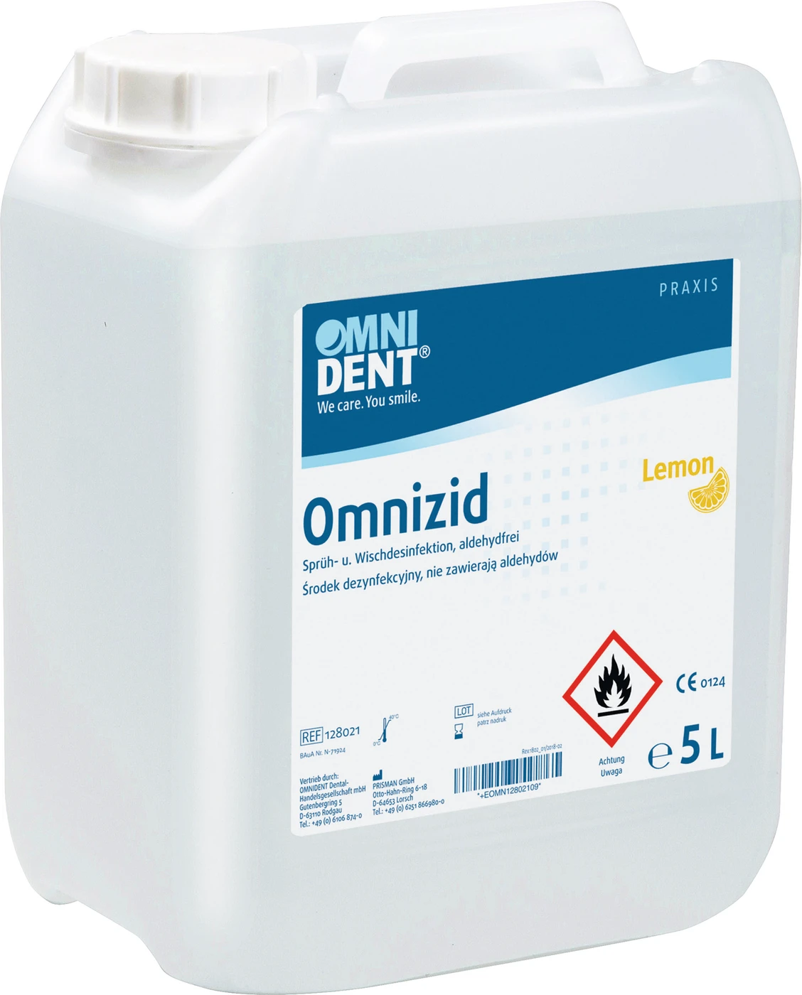 Omnizid Kanister 5 Liter Lemon