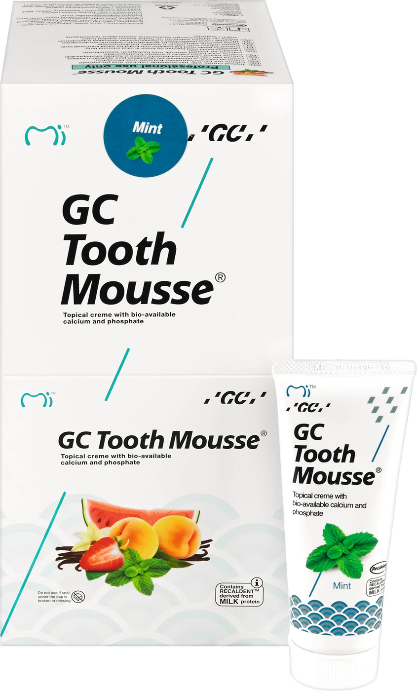 GC Tooth Mousse® Packung 10 x 40 g Minze