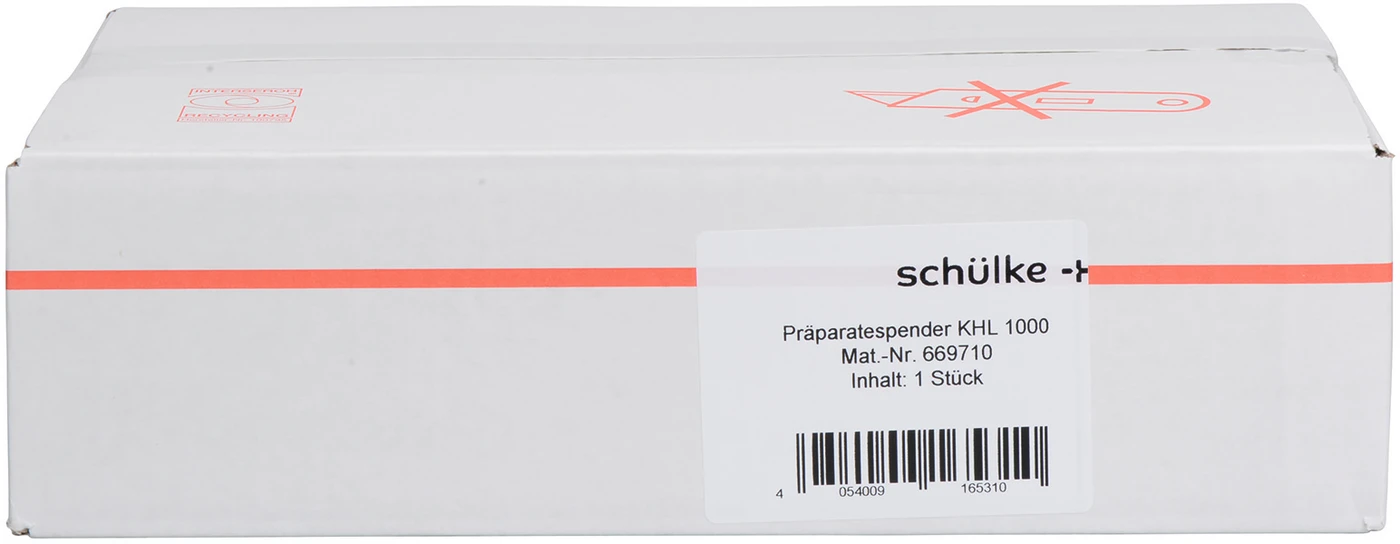 Präparatespender Stück langarm für 1.000 ml, mit Kunstoffpumpe