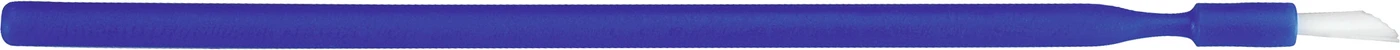 MIRABRUSH® Packung 100 Stück blau, 11 cm, flach