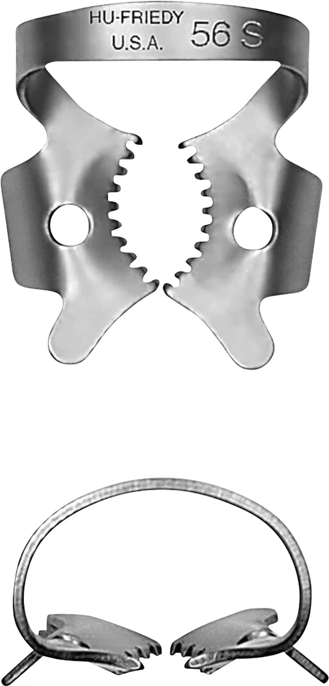 Kofferdam-Klammern Stück OK+UK 56S RDCM56S