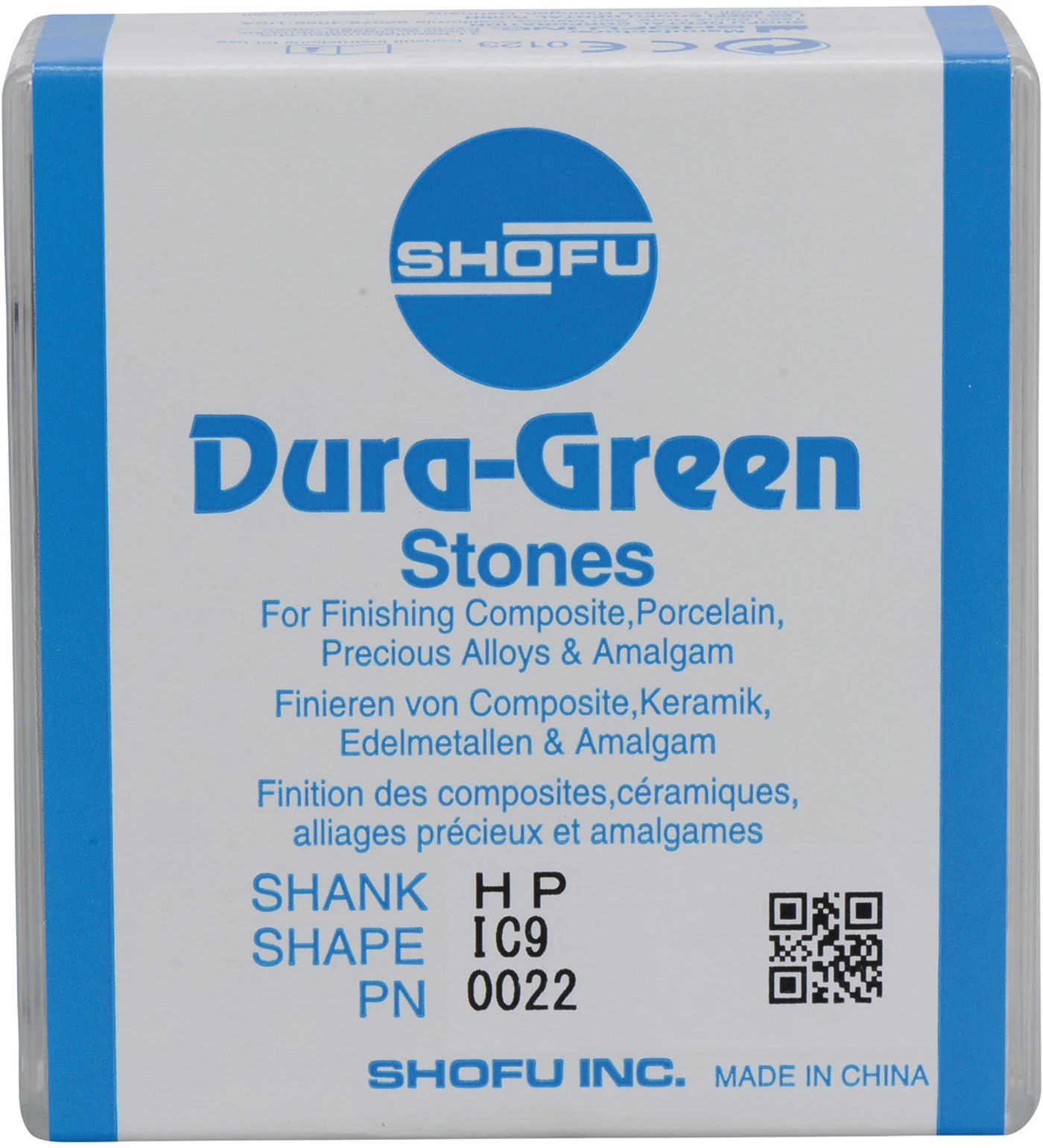 Dura-Green-Steine Packung 12 Stück IC9, HP, ISO 135