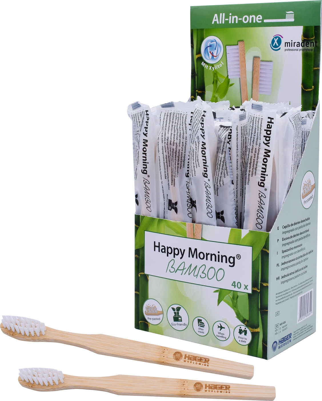 Happy Morning® Bamboo Packung 40 Stück