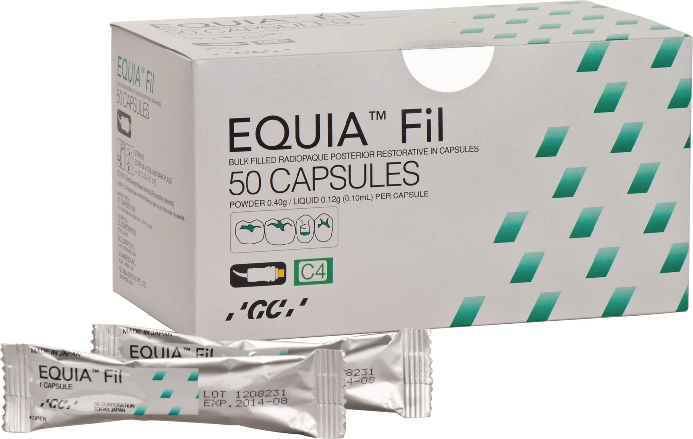 GC EQUIA™ Nachfüllpackung 50 Kapseln C4