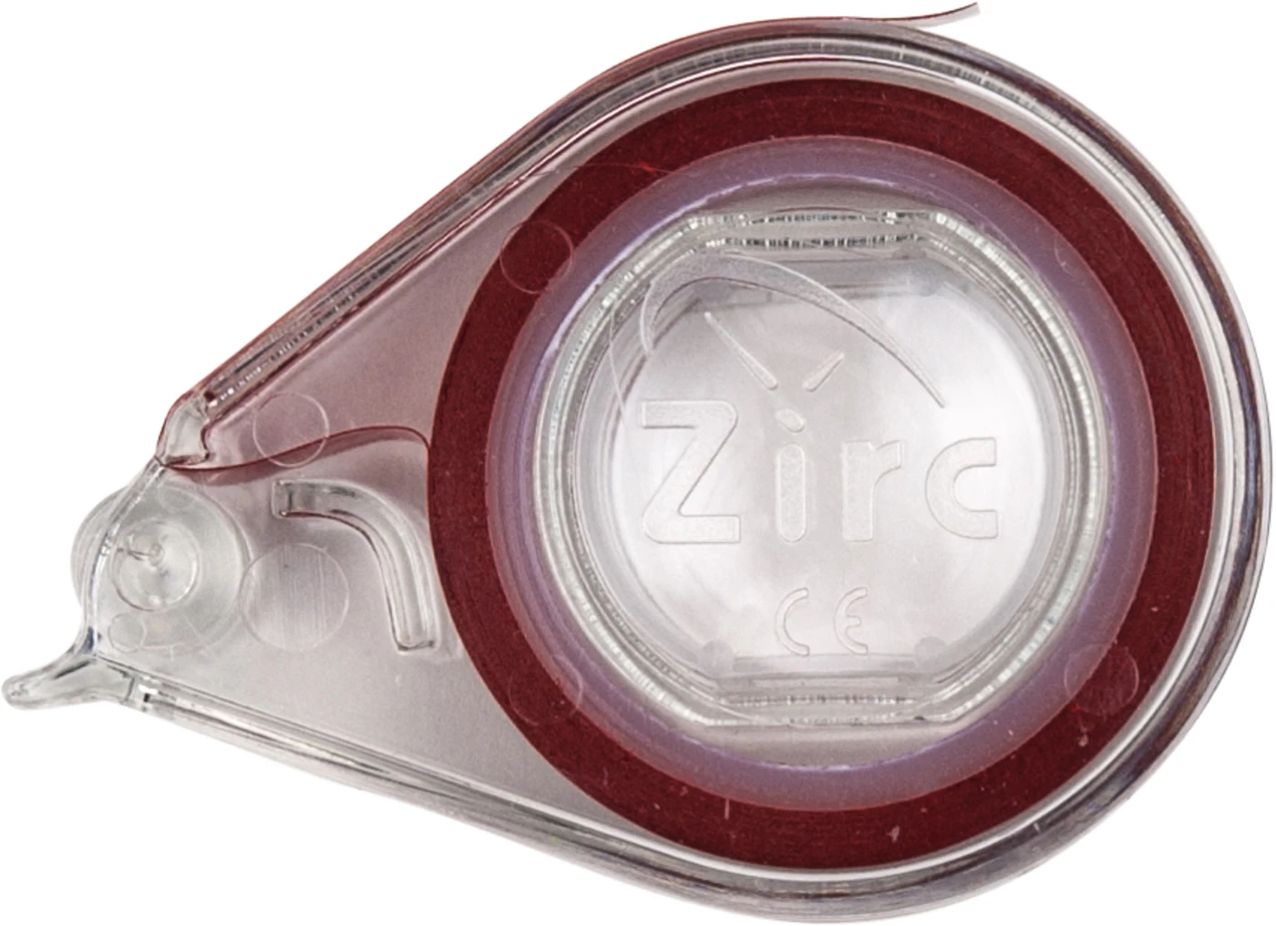 EZ-ID Markierungsbänder Zirc Stück Abrollspender rot Bandlänge 3,0m, Ø 3mm