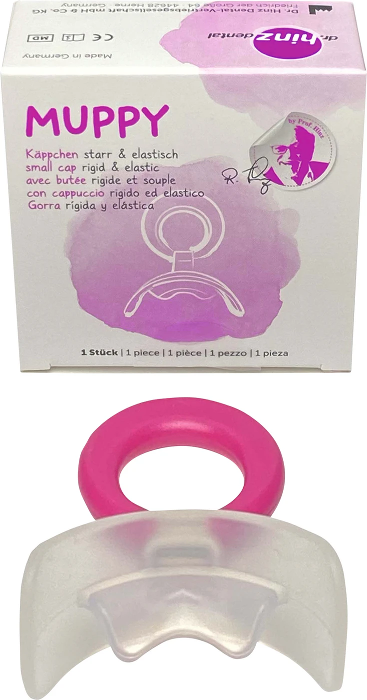 Muppy® Käppchen Stück MVP I transparent, elastisch