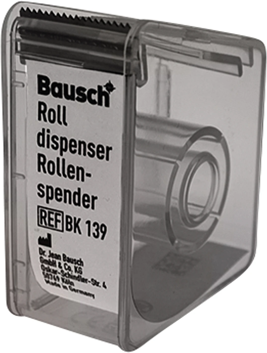 Arti-Fol® 8 µ Stück Spender klar für 22 mm, BK 139 Arti-Fol® 8 µ Stück Spender klar für 22 mm, BK 139