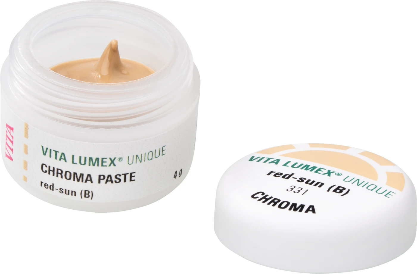 VITA LUMEX® UNIQUE Dose 4 g Paste chroma red-sun