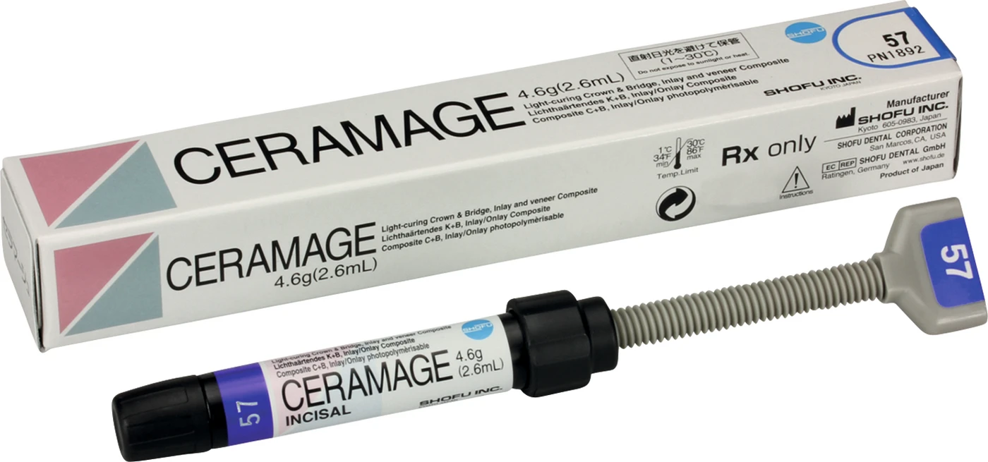 CERAMAGE Spritze 4,6 g Komposit inzisal 57