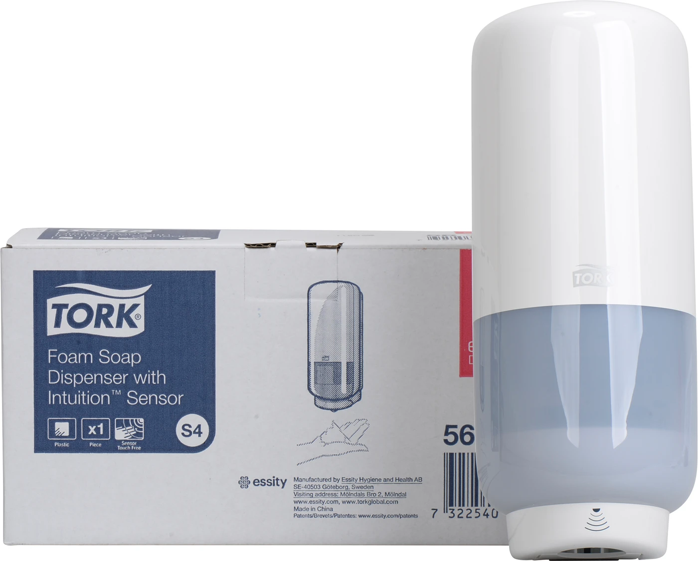 TORK® Sensorspender für Schaumseife S4 System und Händedesinfektion Stück weiß