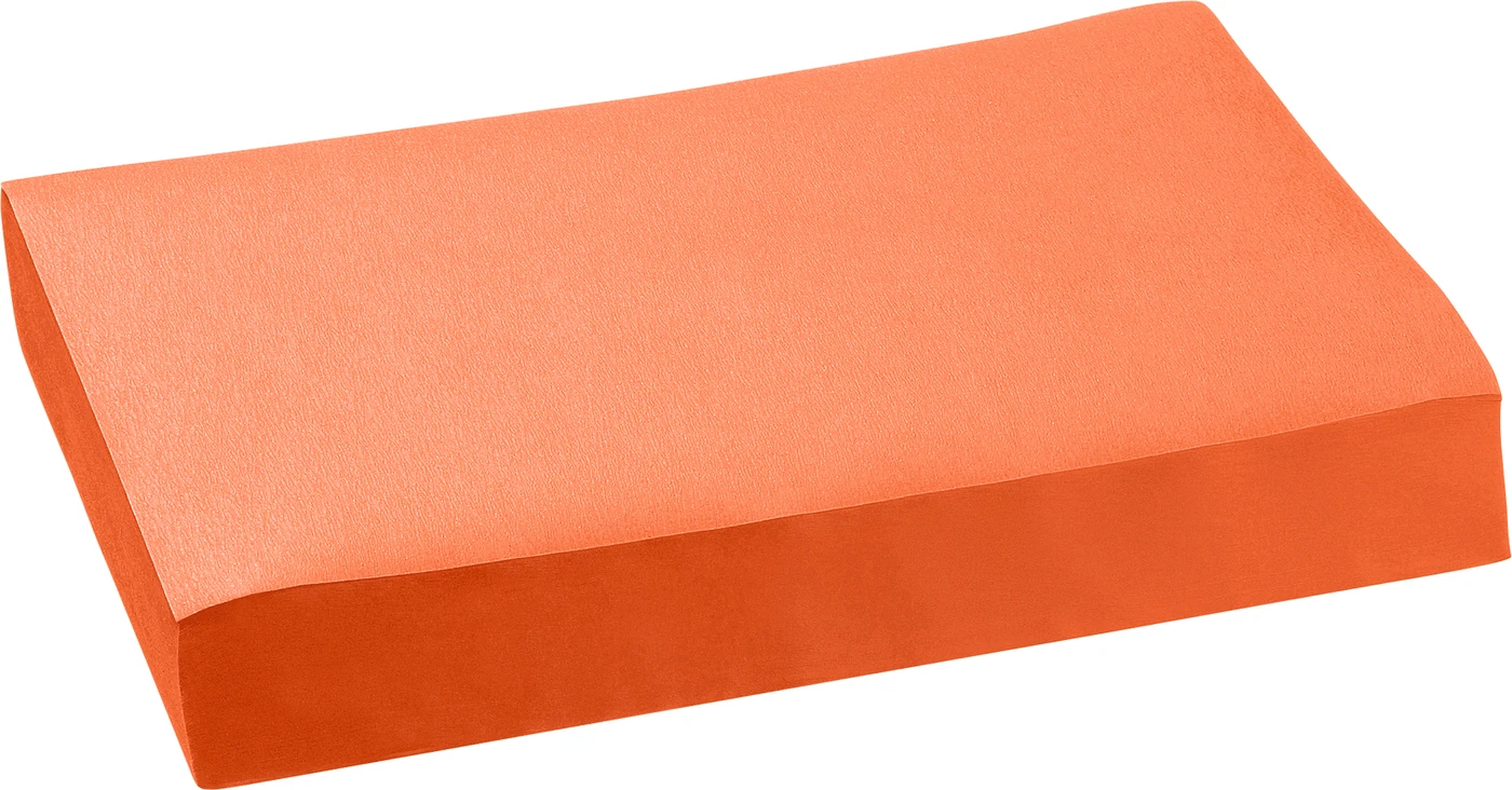 Dental Tray-Einlagen Karton 10 x 250 Stück 18 x 28 cm, orange