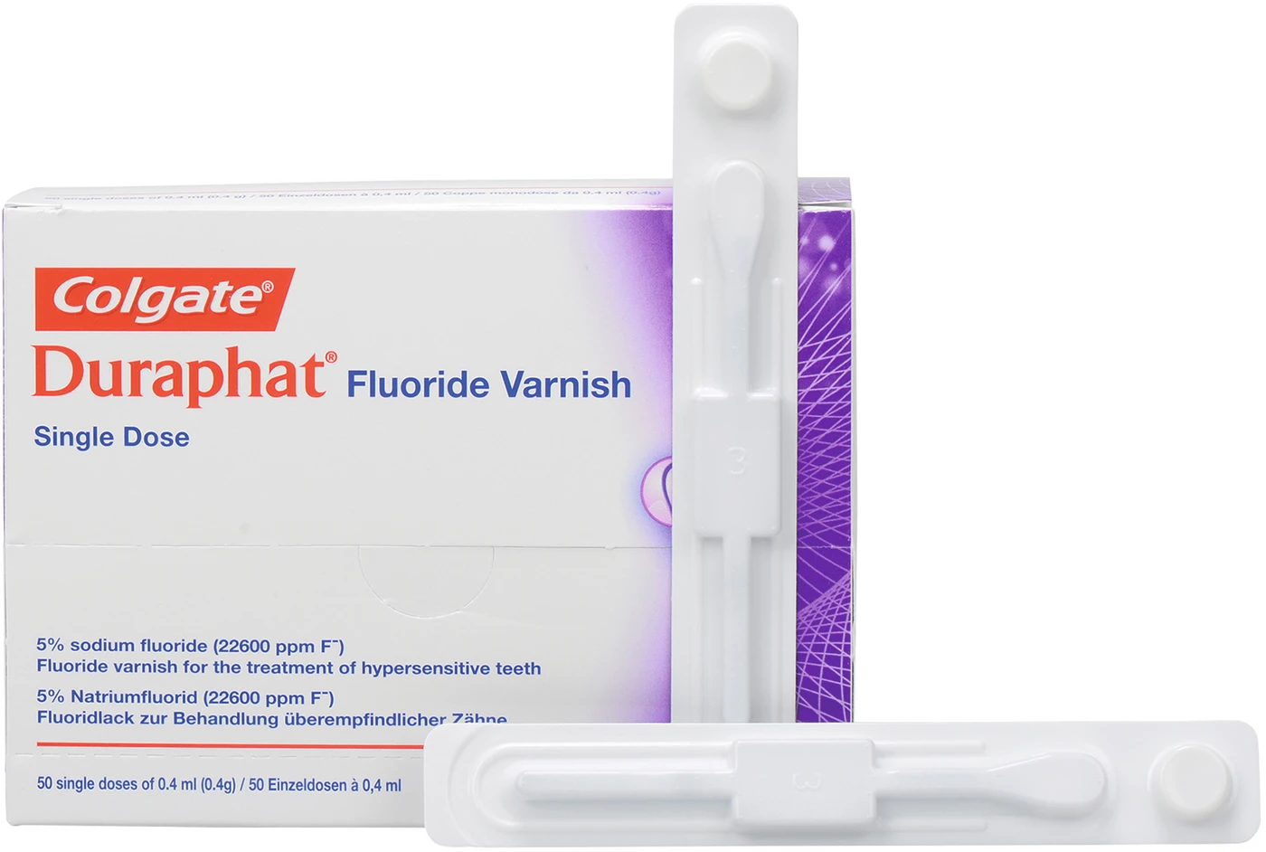 Duraphat® Fluoridlack Single Dose Packung 50 x 0,4 ml