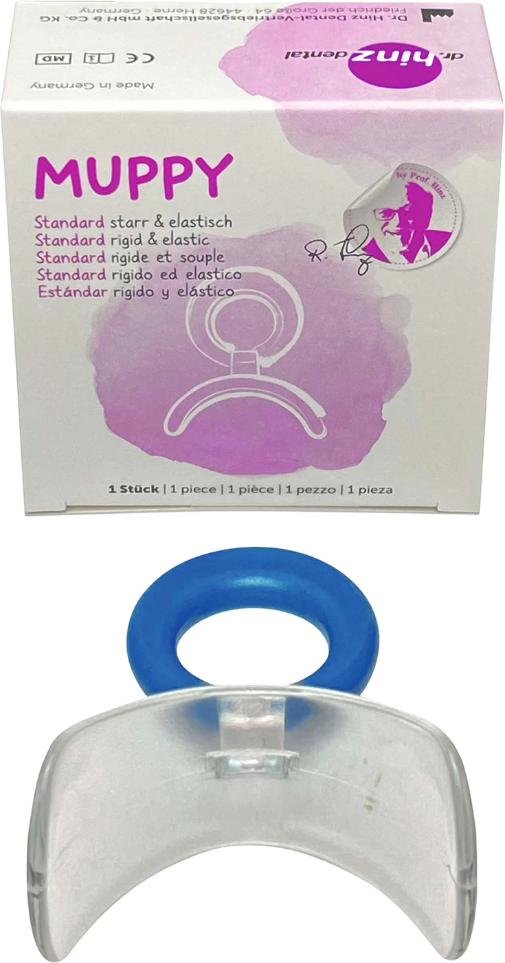 Muppy® Standard Stück MVP II transparent, starr