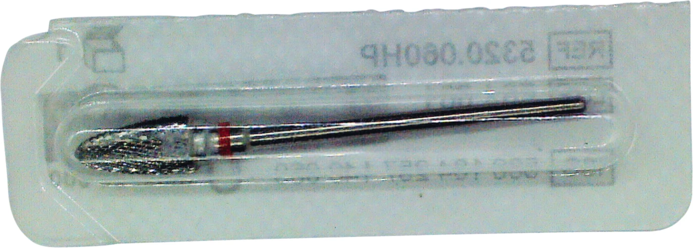 Omni HM-Fräser Schliff 20 Stück kreuzverzahnt, rot fein, HP, Figur 257, 12 mm, ISO 060