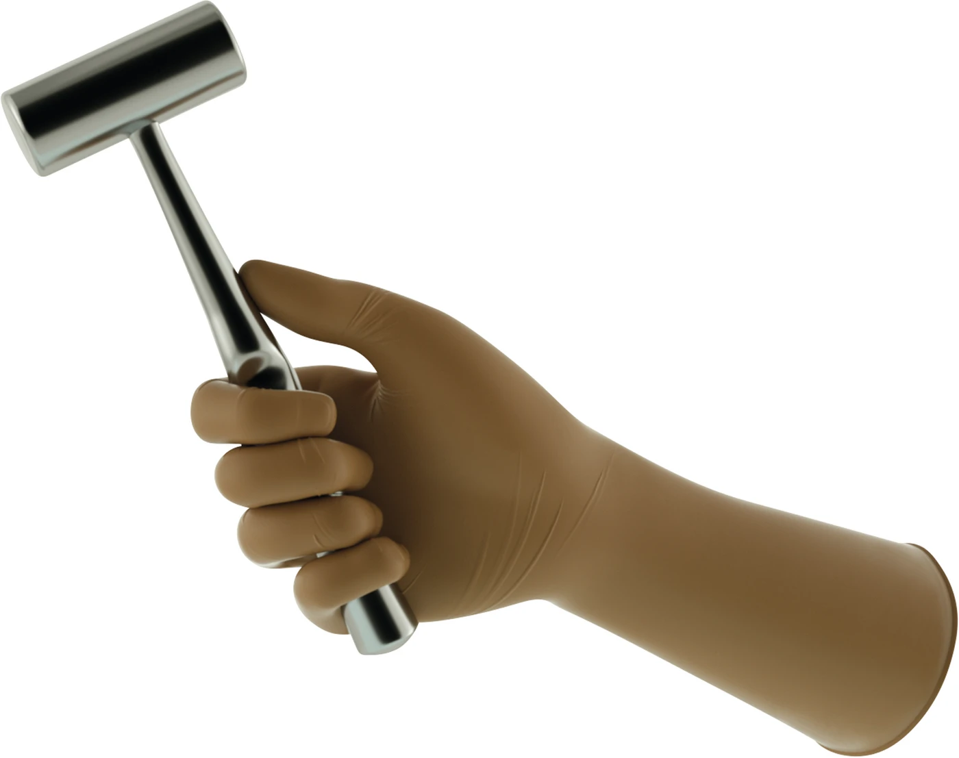 ENCORE® Latex Ortho Packung 50 Paar puderfrei, braun, Größe 6