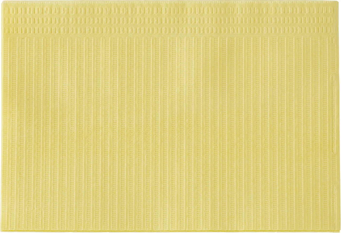 Monoart Patientenservietten Towel Up Packung 500 Stück gelb, 33 cm x 45 cm