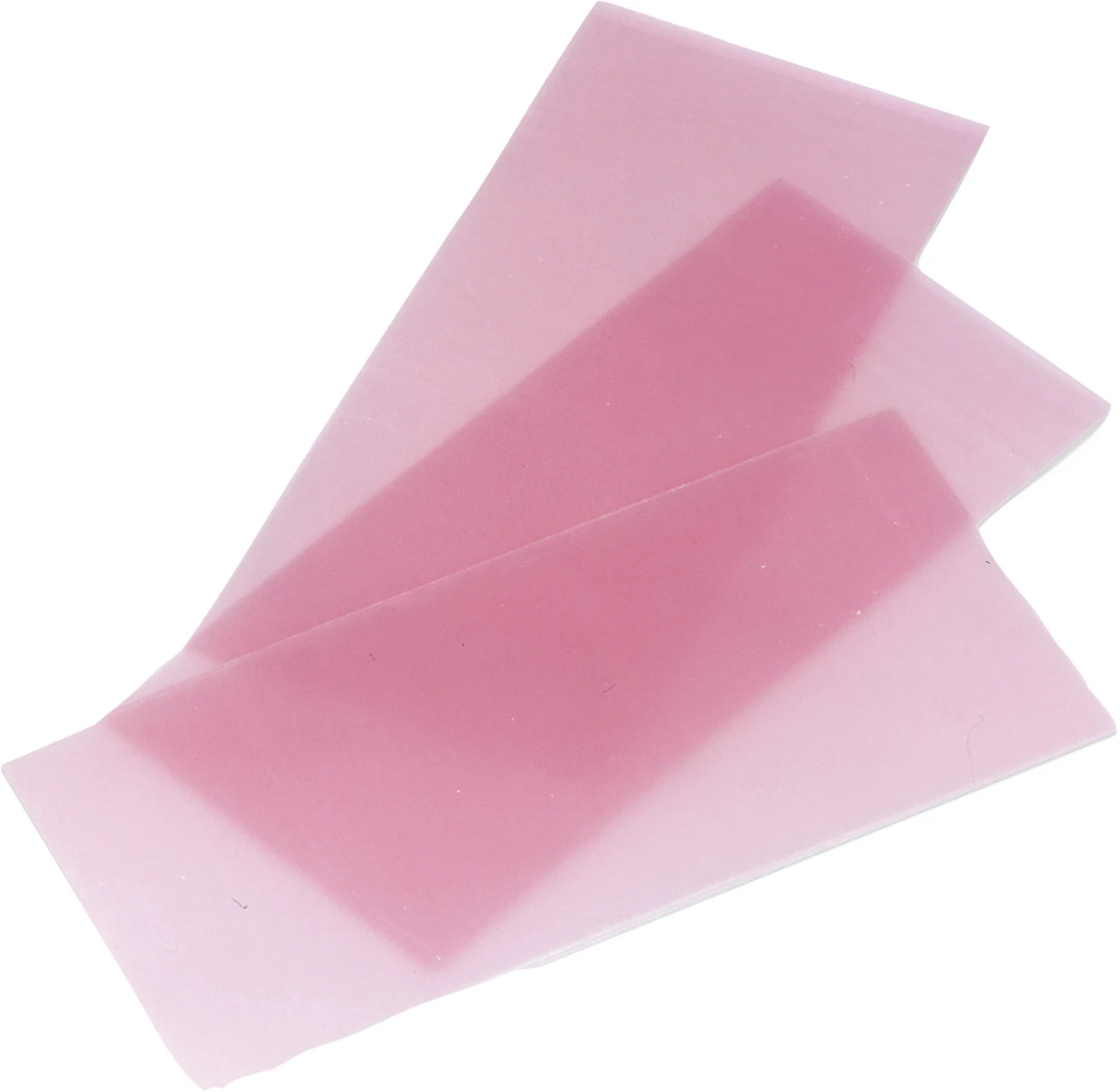 SHURWax Packung Basisplattenwachs rosa, 2.500 g, 150 x 75 x 1,5 mm, Sommerwachs x-hart