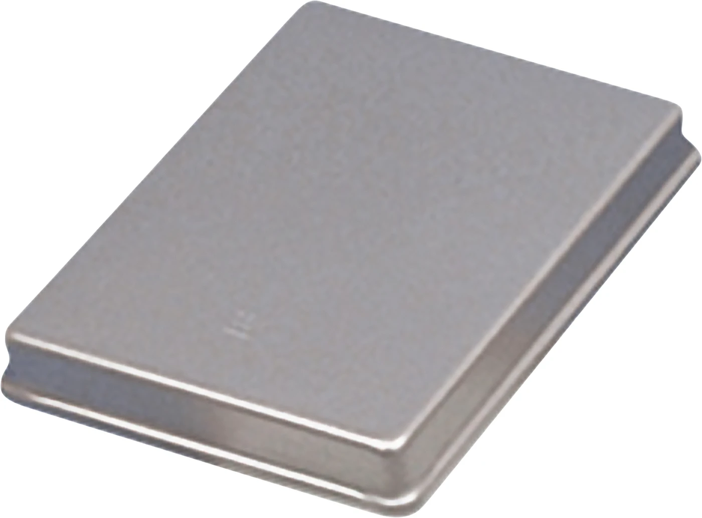 Alu-Mini-Tray Stück grau