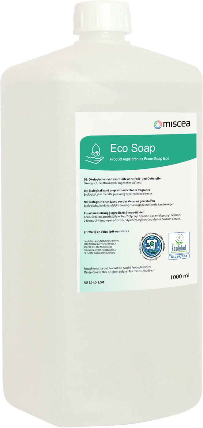 Eco Soap Karton 6 x 1 Liter Spenderflasche