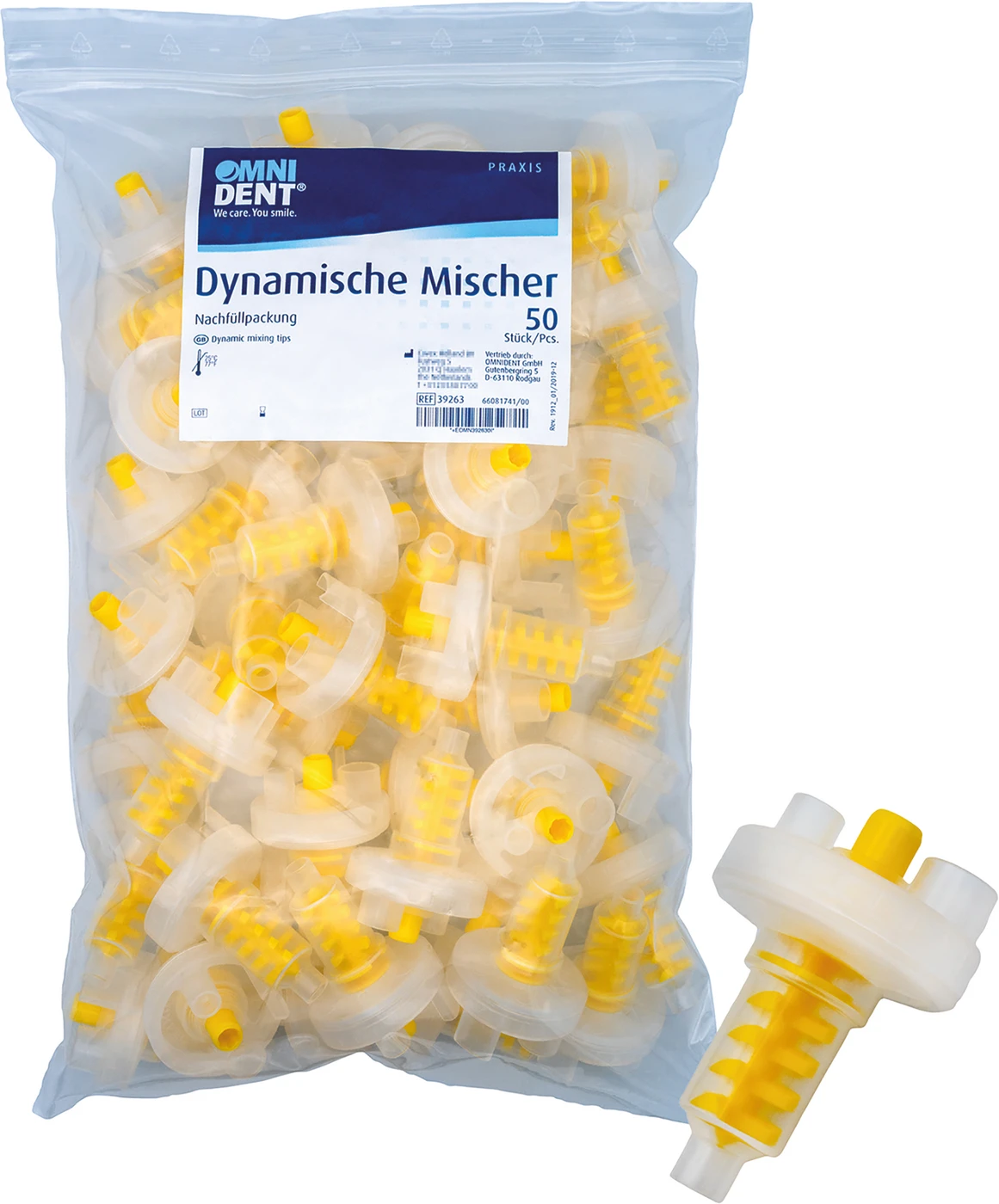 Omni Dynamik-Mischer Beutel 50 Stück