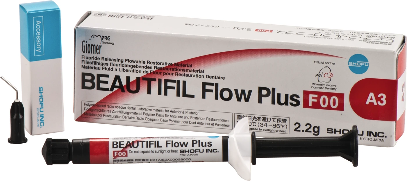 BEAUTIFIL Flow Plus Spritze 2,2 g F00 Zero Flow A3