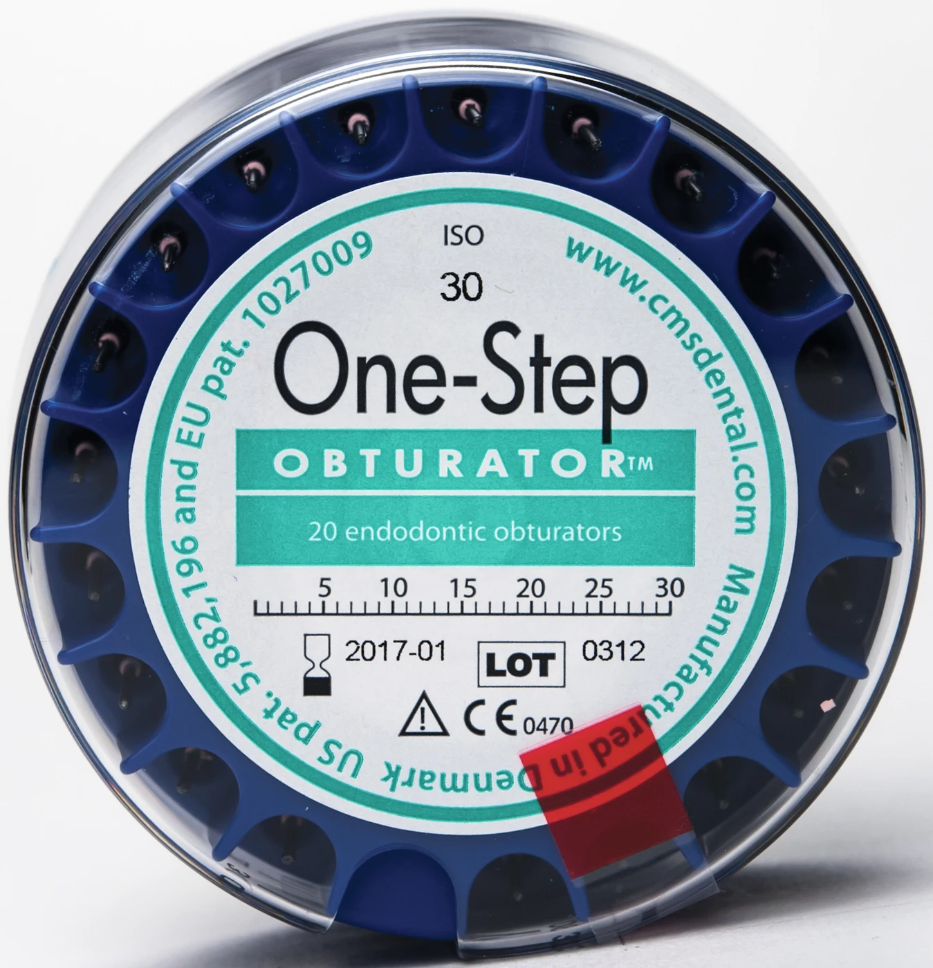 One-Step Obturator™ Packung 20 Obturatoren ISO 030