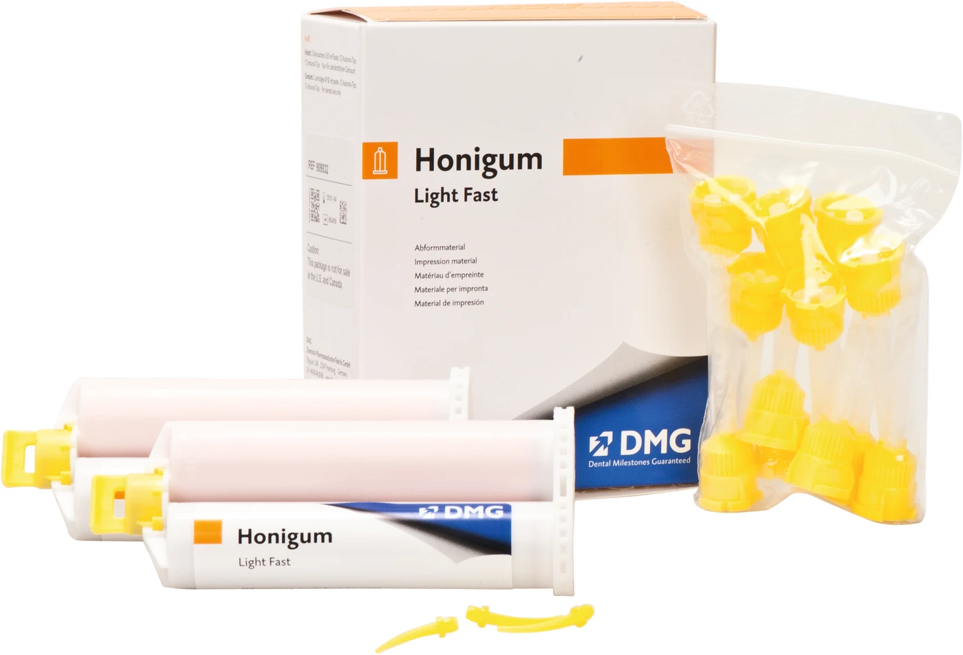 Honigum Light Packung 2 x 50 ml Doppelkartusche Fast, Zubehör