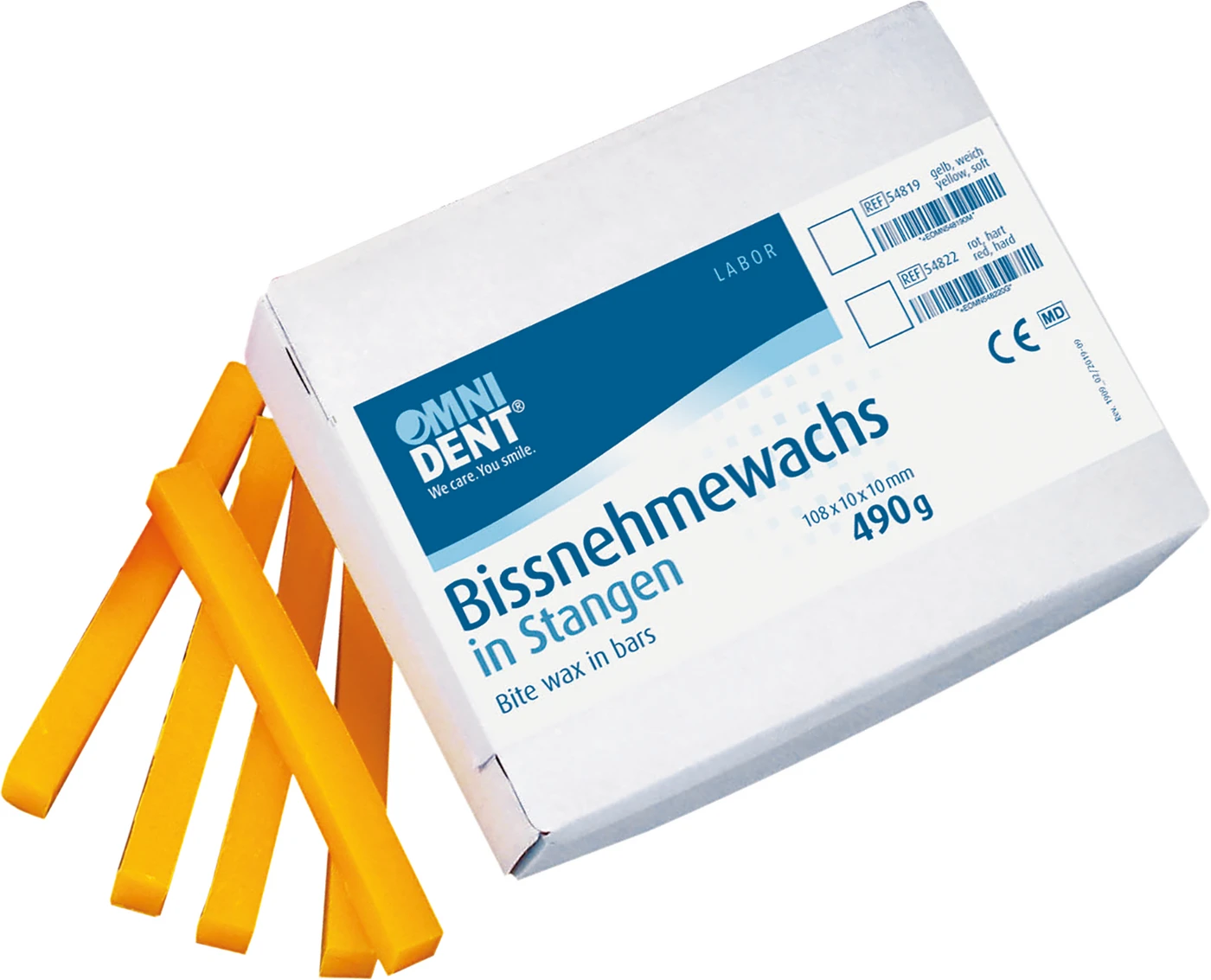 Bissnehmewachs Packung 490 g gelb, weich