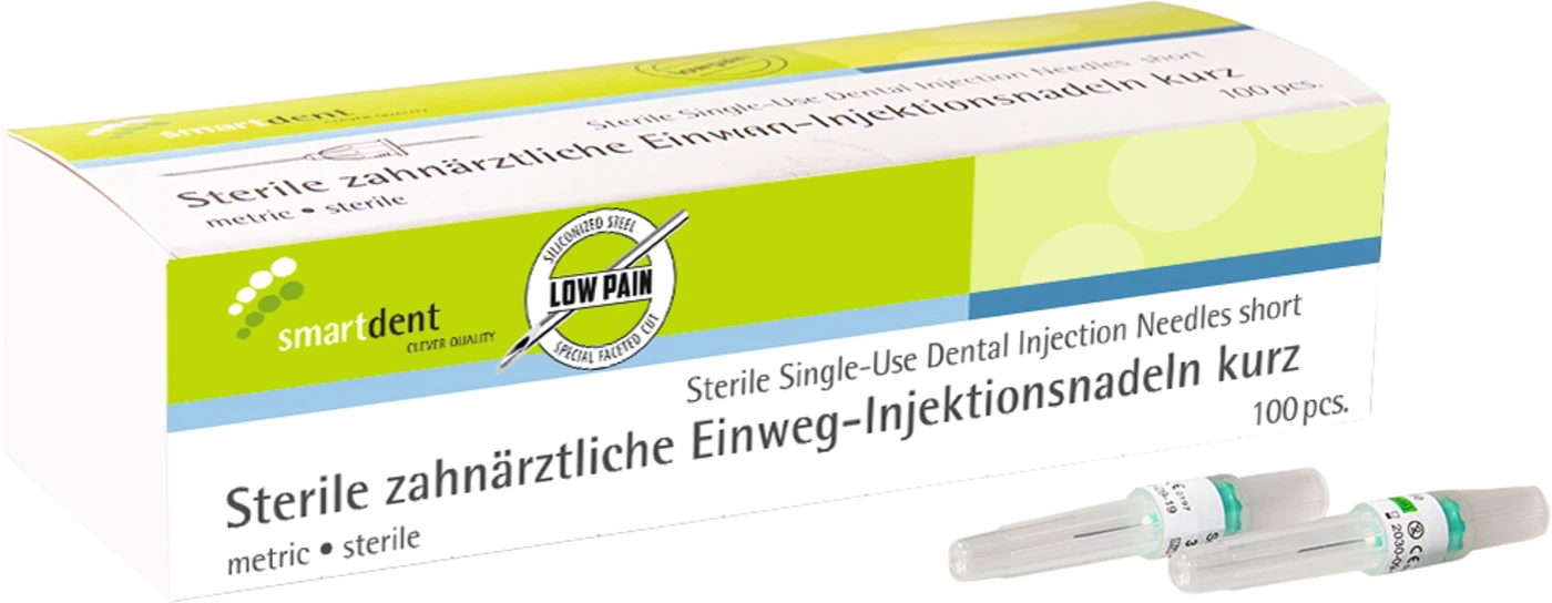 smart Injektionskanülen Packung 100 Stück Ø 0,3 x 13 mm