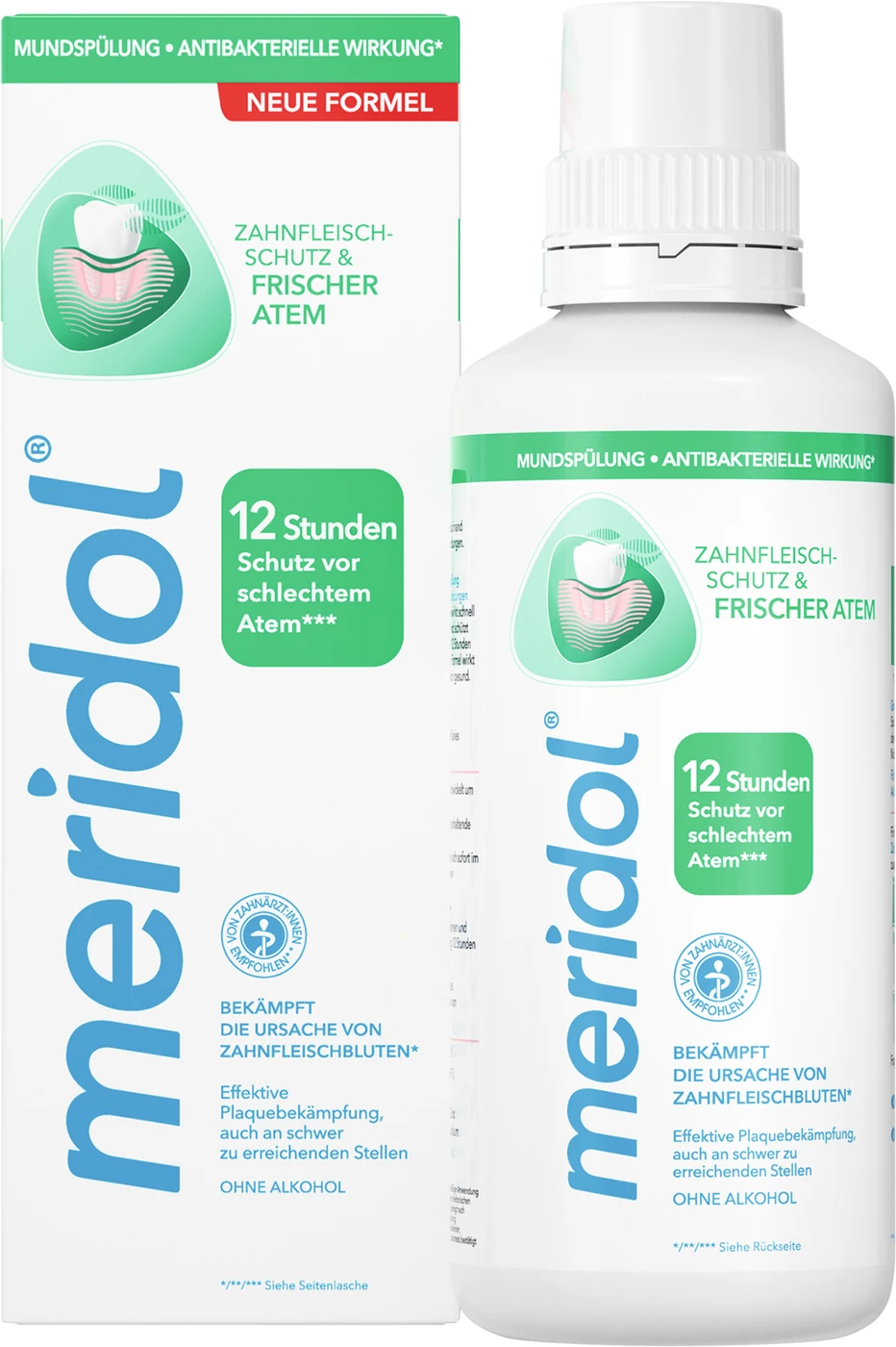 meridol® ZAHNFLEISCHSCHUTZ & FRISCHER ATEM Mundspülung Flasche 400 ml meridol® ZAHNFLEISCHSCHUTZ & FRISCHER ATEM Mundspülung Flasche 400 ml