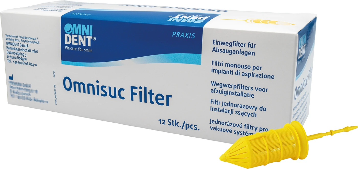 Omnisuc Filter Packung 12 Stück